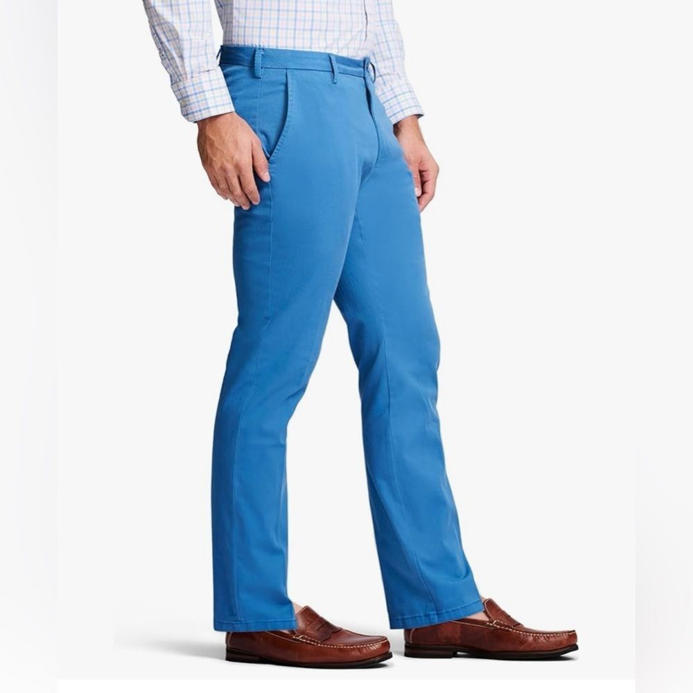 Men’s GAP Natical Blue Lived-In Slim Chinos Straight Pants 31/30